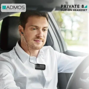 ADMOS Private 8 Clip-On Headset