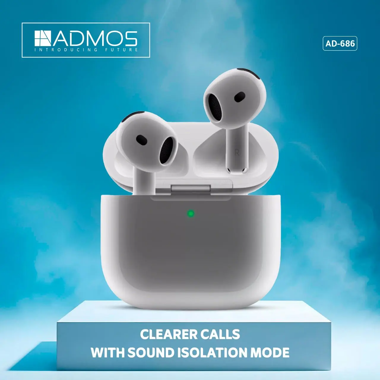 ADMOS AD-686 Wireless Earbuds