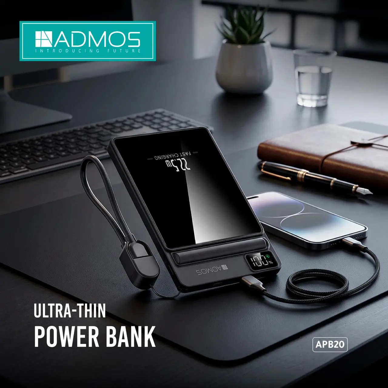 ADMOS APB20 Ultra-Thin Power Bank
