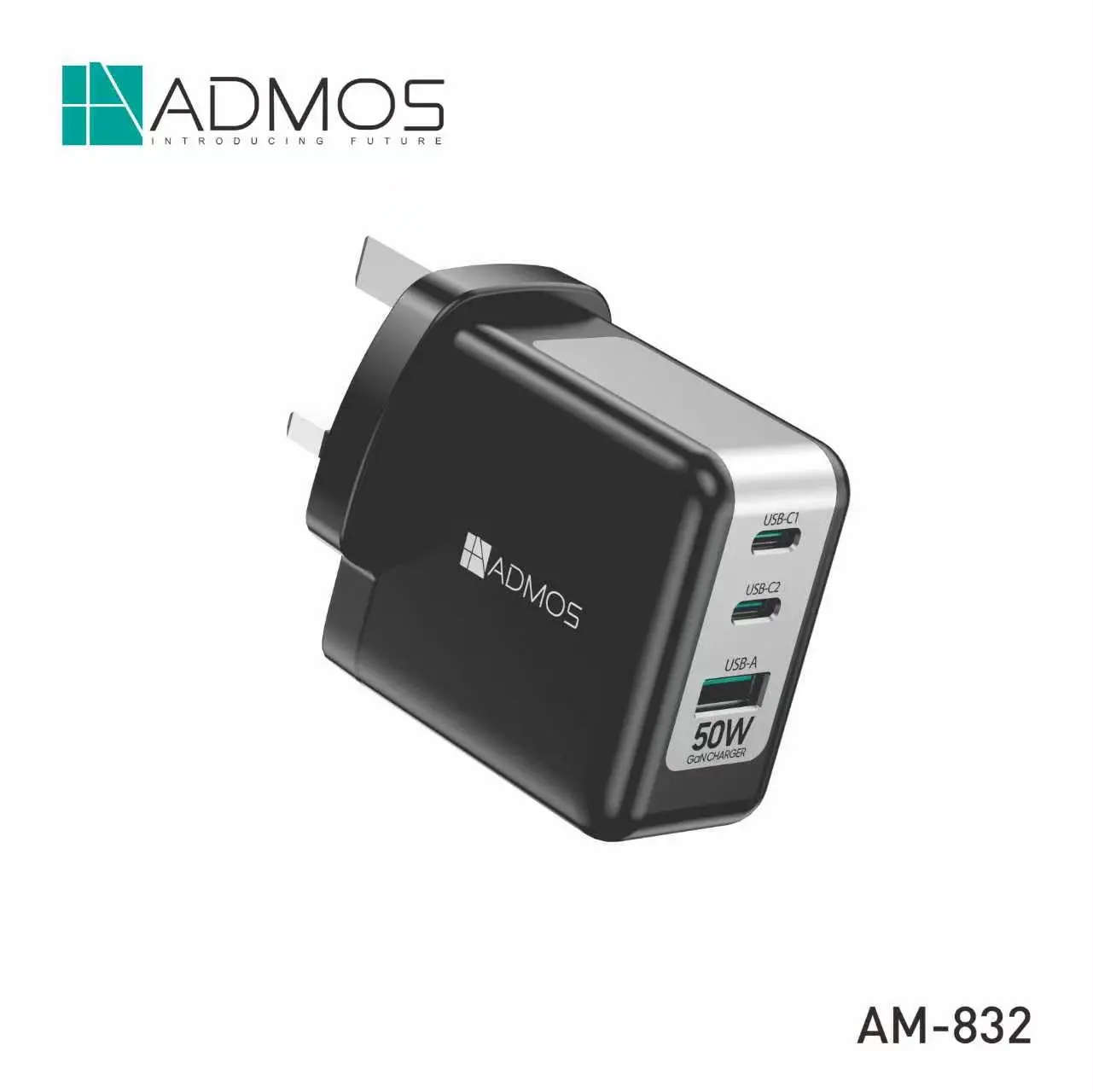 ADMOS AM-832 GaN 50W Fast Charger