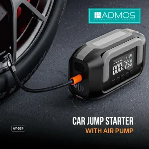 ADMOS AY-524 Car Battery Charger with Air Inflator