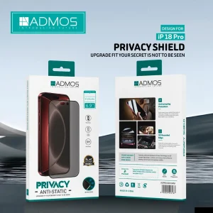ADMOS Privacy Shield Tempered Glass - iPhone 18 Pro / 18 Pro Max